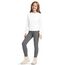 KEREDA Mädchen Leggings Thermo Gefüttert Warme Winter Dicke 2er-Pack,Schwarz/Dunkelgrau,EU 146-152,Manufacturer 160