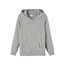 NAME IT Jungen NKMNESWEAT Card W Hood UNB NOOS Hoodie-Jacke, Grey Melange, 110