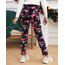 Adorel Mädchen Winter Leggings Gefüttert Warm Bunt Dicke Thermohosen 2er-Pack Schwarz Schleife & Dunkelblau Schmetterling 134-140 (Herstellergröße 140)