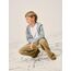 NAME IT Jungen NKMNESWEAT Card W Hood UNB NOOS Hoodie-Jacke, Grey Melange, 110