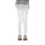 Uizuooy Kinder Leggings Mädchen Baumwolle Sportleggings Komfortable Tanzhose Elastisch Fitness Hose Basic für Kinder1er-Pack 2708-WH-110