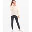 Domee Mädchen Thermo Leggings Gefütterte Hose Winter Warme Baumwolle 2er-Pack Schwarz Dunkelgrau 152-158 (Herstellergröße 170)