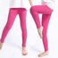 KEREDA 3er-Pack Leggings Mädchen Sporthose Kinder Baumwolle Sport Hose Teenager Turnhose Lang Rosarot/Rosa/Dunkelviolett 152-158