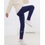 Domee Mädchen Thermo Leggings Gefütterte Hosen Winter Warme Baumwolle Marineblau 134 (Herstellergröße 140)