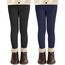 AMIYOYO 2er Pack Mädchen Leggings High Waist Lang Sportsleggins Weiche Sport Leggings Elastisch Fitness Hose Bequem Tanzhose Basic für Kinder