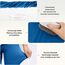 Uizuooy Kinder Leggings Mädchen Baumwolle Sport Leggings Mädchen Komfortable Mädchen Tanzhose Elastisch Fitness Hose Basic für Kinder 1er-Pack 2708-BU-140