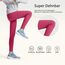 Uizuooy Kinder Leggings Mädchen Baumwolle Sportleggings Komfortable Tanzhose Elastisch Fitness Hose Basic für Kinder1er-Pack 2708-RO-158