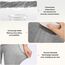 Uizuooy Kinder Leggings Mädchen Baumwolle Sport Leggings Mädchen Komfortable Mädchen Tanzhose Elastisch Fitness Hose Basic für Kinder 1er-Pack 2708-GE-122