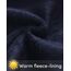 Domee Mädchen Thermo Leggings Gefütterte Hose Winter Warme Baumwolle 2er-Pack Schwarz Und Marineblau 110-116 (Herstellergröße 120)