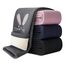 Domee Mädchen Leggings Gefüttert Thermohose Warme Winter Baumwolle Bestickter Hase Grau 134 (Herstellergröße 140)