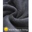 Domee Mädchen Thermo Leggings Gefütterte Hose Winter Warme Baumwolle 2er-Pack Schwarz Dunkelgrau 152-158 (Herstellergröße 170)