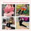 AMIYOYO 2er Pack Mädchen Leggings High Waist Lang Sportsleggins Weiche Sport Leggings Elastisch Fitness Hose Bequem Tanzhose Basic für Kinder