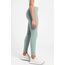 Haloumoning Leggings Mädchen Yogahose Einfarbig Jogginghose Laufhose Sporthose Trainninghose Basic Elastisch Blickdichte Hose für Kinder Grün 7-8Jahre