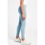 Haloumoning Leggings Mädchen Yogahose Einfarbig Jogginghose Laufhose Sporthose Trainninghose Basic Elastisch Blickdichte Hose für Kinder Hellblau 11-12Jahre