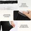 Uizuooy Kinder Leggings Mädchen Baumwolle Sport Tanzhose Elastisch Fitness Hose Basic 1er-Pack 2708-BL-128