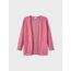 Name IT Mädchen Nkfvicti Ls Knit Card L Noos Strickjacke, Rose Wine, 50 EU