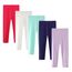 EmaoFun Mädchen Leggings Multipack,Kinder Hose Kleinkind aus Baumwolle,3er-Pack Set(pure6T,red)