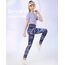 Domee Mädchen Sport Leggings Sporthose Turnhose Gymnastik Fitness Bunte Lila 146-152 (Herstellergröße 150)