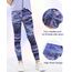 Domee Mädchen Sport Leggings Sporthose Turnhose Gymnastik Fitness Bunte Lila 146-152 (Herstellergröße 150)