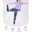 Domee Mädchen Sport Leggings Sporthose Turnhose Gymnastik Fitness Bunte Lila 134-140 (Herstellergröße 140)