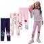 EmaoFun Mädchen Leggings Multipack,Kinder Hose Kleinkind aus Baumwolle,3er-Pack Set(Flügel 6Y)