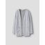 NAME IT Mädchen Nkfvicti Knit Card Noos Pullover, Grey Melange, 158/164
