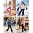 KEREDA Thermo Mädchen Leggings Schlaghose Kinder Flared Thermohose Gefüttert Warmes Winter Hosen Thermoleggings Mit Fleece 2er Pack
