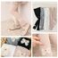 Silkglory Leggings Mädchen,Baby Mädchen Strumpfhose Kleinkind Weiche Strumpfhose Strümpfe mit Schmetterling Dekoration Thermostrumpfhose Kinder(2 Stück), Grau/Aprikose,8-9 Jahre
