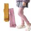 Silkglory Strumpfhosen Mädchen Nahtlose Kinder Leggings aus hautfreundlicher Baumwolle mit hervorragender Elastizität und zartem Spitzenbesatz – Strick Klassische Tights,2 Stück,2-3 Jahre