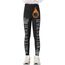 Tilozs Mädchen Thermoleggings Gefütterte Winter Hosen Warm High Waist Elastisch Sport Leggings Kinder mit Diamantdruck, Von Gänsen, 146-152(Herstellergröße: 150)
