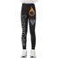 Tilozs Mädchen Thermoleggings Gefütterte Winter Hosen Warm High Waist Elastisch Sport Leggings Kinder mit Diamantdruck, Herzform, 146-152(Herstellergröße: 150)
