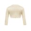 trudge Bolero Mädchen Festlich Bolerojacke Shrug Elegante Langarm Schulterjacke trickjacke Kurz Cardigan mit Knöpfe Aprikose 146/9-10 Jahre
