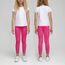 LiKing Kinder Mädchen Leggings Hosen Blumenmuster Stretch aus Baumwolle 4539-B-146/152-3