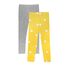 LiKing Kinder Mädchen Leggings Hosen Blumenmuster Stretch aus Baumwolle 4539-A-122/128-2
