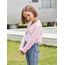 trudge Bolero Mädchen Festlich Bolerojacke Shrug Langarm Schulterjacke Strickjacke Kurz Cardigan Kommunion Hochzeit Schulanfang Rosa 150