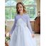 trudge Mädchen Bolero Jacke Langarm Strickjacke Kinder Shrug Top Elegante Festlich Schulterjacke Frühling Kurz Cardigan mit Knöpfe Lila 134/8-9 Jahre