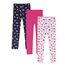 LiKing Kinder Mädchen Leggings Hosen Blumenmuster Stretch aus Baumwolle 4539-B-146/152-3