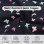 LiKing Kinder Mädchen Leggings Hosen Blumenmuster Stretch aus Baumwolle 4539-C-110/116-2