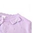 Proumhang Bolero Shrug Strickjacke für Mädchen Langärmelige Baumwollstrickpullover EIN-Knopf-Schal Jacke Sweatshirt Mäntel Chlidren Kleid Cover Up Für 3-10 Jahre Lila 160