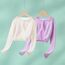 Yealoo Bolero Mädchen Lange Ärmel Strickjacke Kinder Bolerojacke Schulterjacke Kommunionkleid Baumwolle mit Schleife