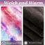 Mädchen Thermo Leggings Winter - Gefütterte Warme Dicke Baumwolle Hosen (A)