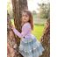 Yealoo Bolero Mädchen Lange Ärmel Strickjacke Kinder Bolerojacke Schulterjacke Kommunionkleid Baumwolle mit Schleife