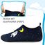 Kyopp Hausschuhe Kinder Junge Mädchen Pantoffeln Rutschfest Barfussschuhe Kindergarten Slippers für Atmungsaktive Weich Lauflernschuhe Kleinkinder Schuhe(Marineblau-Kosmisch 26/27EU)