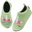 Kyopp Hausschuhe Kinder Junge Mädchen Pantoffeln Rutschfest Barfussschuhe Kindergarten Slippers für Atmungsaktive Weich Lauflernschuhe Kleinkinder Schuhe(Hellgrün 26/27EU)