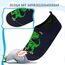 Kyopp Hausschuhe Kinder Junge Mädchen Pantoffeln Rutschfest Barfussschuhe Kindergarten Slippers für Atmungsaktive Weich Lauflernschuhe Kleinkinder Schuhe(Dinosaurier-2233 24/25EU)