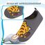 Kyopp Hausschuhe Kinder Junge Mädchen Pantoffeln Rutschfest Barfussschuhe Kindergarten Slippers für Atmungsaktive Weich Lauflernschuhe Kleinkinder Schuhe(Katze 24/25EU)