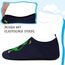 Kyopp Hausschuhe Kinder Junge Mädchen Pantoffeln Rutschfest Barfussschuhe Kindergarten Slippers für Atmungsaktive Weich Lauflernschuhe Kleinkinder Schuhe(Dinosaurier-2233 24/25EU)
