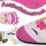 Kyopp Hausschuhe Kinder Junge Mädchen Pantoffeln Rutschfest Barfussschuhe Kindergarten Slippers für Atmungsaktive Weich Lauflernschuhe Kleinkinder Schuhe(Einhorn Rosa 30/31EU)