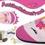 Kyopp Hausschuhe Kinder Junge Mädchen Pantoffeln Rutschfest Barfussschuhe Kindergarten Slippers für Atmungsaktive Weich Lauflernschuhe Kleinkinder Schuhe(Einhorn Rosa 22/23EU)