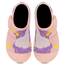 Kyopp Hausschuhe Kinder Junge Klettverschluss Schuhe Mädchen Pantoffeln Rutschfest Slippers für Atmungsaktive Weich Kleinkinder Schuhe(Einhorn Hellrosa 24/25EU)